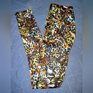 💯No boundaries leggings animal print size xs